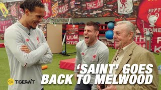 Ian St John meets Klopp, Van Dijk and Andy Robertson | Saint goes back to Melwood