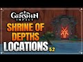 All Natlan Pyro Shrine Of Depths Locations - Part 2 |【Genshin Impact】