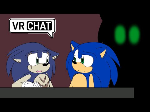 Multiverse Sonic Seeks Help From Modern Sonic In Vrchat Youtube