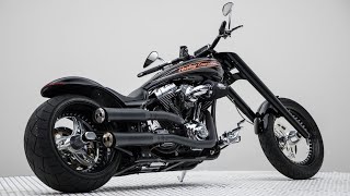 Harley-Davidson Softail Custom 1450CC Twin Cam Unieke en Perfect onderhouden Custombike 280Achterban