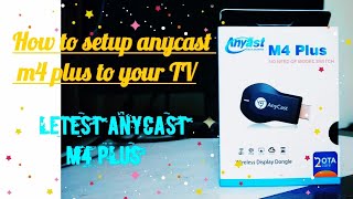 Anycast m4 plus setup detail procedures #miracast and #airplay mode