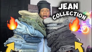 MY JEAN COLLECTION | BEST PLACES TO BUY JEANS FOR CHEAP 🔥👖