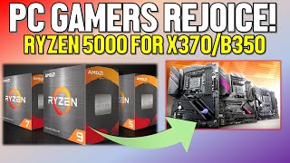 AMD Finally Did It! Ryzen 5000 Zen 3 Support Is Coming to X370, B350, and A320 Motherboards