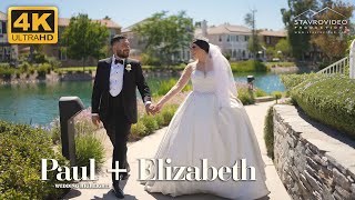 Paul + Elizabeth Wedding 4K UHD Highlights at Grand Venue and st Sophia Church