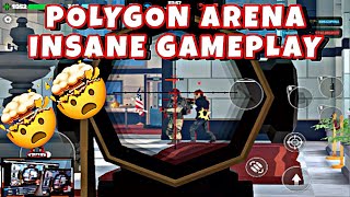 Polygon Arena: Online Shooter Gameplay//Polygon Arena MAX SETTINGS GAMEPLAY