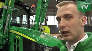 Najchętniej kupowany ciągnik John Deere 6120M i największy 8 RX na Polagra Premiery 2020.