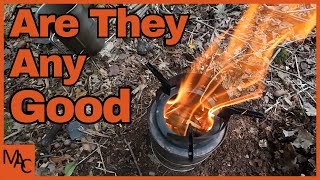 Cheap Wood Gas Stove as my Camping Cook Kit