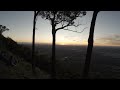 hidden sunset spot in dandenong ranges melbourne australia burkes lookout