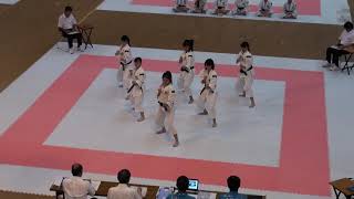 2016年IH 少林寺拳法 女子 団体演武 準決勝 ②