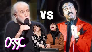 Koreans React To Stand Up Comedy Ricard Pryor VS George Carlin | 𝙊𝙎𝙎𝘾