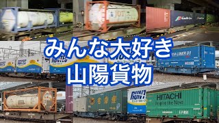 2022.2.8 みんな大好き山陽貨物　5053レ、63レ 、遅5073レ、5052レ