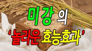 [효능백과사전] 미강 효능, 미강 놀라운 효능효과 꼭 알아야 할 7가지 정보, 먹는방법, 문헌정보, 뉴스 자료, 실제사례