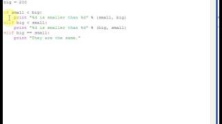 Python Tutorial #4: Conditional (If) Statements