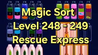 Magic Sort - Level 248 - 249 Rescue Express
