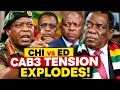 CHIWENGA TO FACE MNANGAGWA TODAY CAB3 TENSION EXPLODES AT POLITBURO 