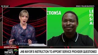 Joburg Mayor Mpho Phalatse, faces an uncertain political future