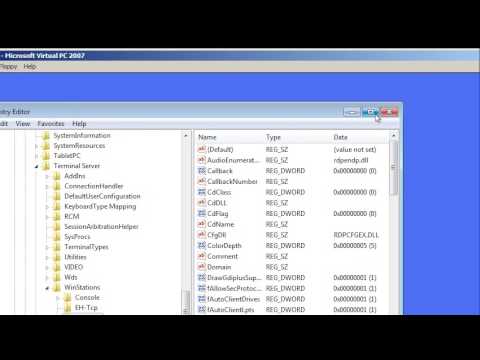 Windows 7: change remote desktop default port Windows 7: change remote desktop default port