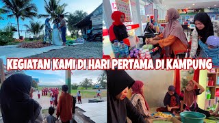 KEGIATAN HARI PERTAMA DI KAMPUNG, JALAN-JALAN KE SD TEMPAT SEKOLAH DULU BERSAMA KAKA