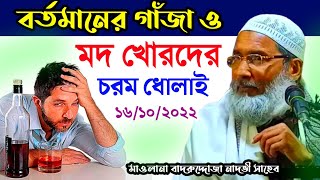 বর্তমানের গাঁজা ও মদ খোরদের চরম ধোলাই করলেন | Maulana Badruddoja Nadvi | M.B.A.J.Channel