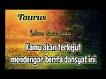 🤗 Taurus 🤗 Wow, luar biasa... Kamu akan terkejut mendengar berita dahsyat ini