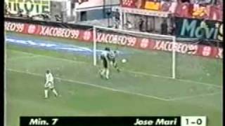 TEMP 98-99 Jornada 37. 1-0 Jose Mari (Atletico-Real Madrid).wmv