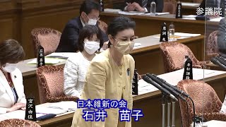 参議院 2021年03月16日 予算委員会公聴会 #07 石井苗子（日本維新の会）