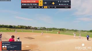 Tulsa Elite 27/28 vs 13U IOWA ELITE FORCE 09 (2023.07.08)