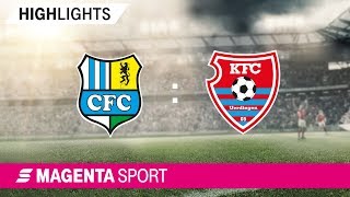 Chemnitzer FC - KFC Uerdingen | Spieltag 17, 19/20 | MAGENTA SPORT