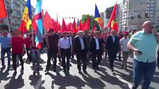 Mitingul de 1 mai al socialiștilor - participanții nu știau unde au venit