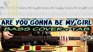 Are You Gonna Be My Girl BASS Tutorial TAB COVER | Jet | Lesson How To Play