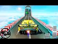 Mega Ramp Car Racing Gameplay - Impossible Car Stunt Game - Android Gameplay.-.-.-.-.-