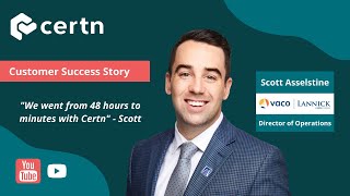Vaco Lannick Customer Success Story — Certn