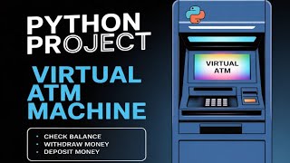 Basic Python Project: Virtual ATM Machine 💳 Only using if,else In HINDI @CyberHaztech25
