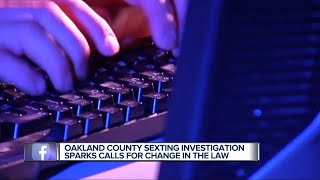 Oakland County sexting investigation sparks calls for change in the law