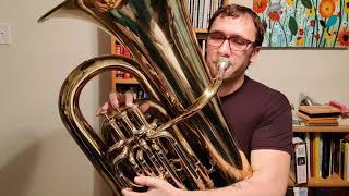 Tuba- Db Major Scale