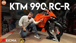 KTM 990 RC R 2025 | A EICMA 2024 la 