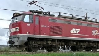 EF510-9　レッドサンダー　4093ﾚ札幌ターミナル行高速貨物