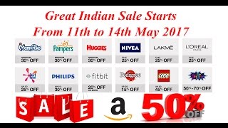 रात 12pm बजे वाली Amazon ग्रेट इंडियन सेल और Flipkart सेल शुरू