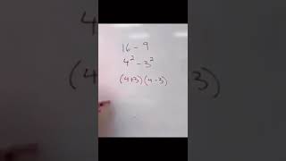 16 - 9 very simple explanation meme #funny #meme #tiktok #comedy #humor #math #equation #16-9 #fun