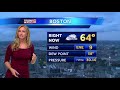 Video: Showers and storms ahead