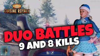 CRSED: Cuisine Royale Duo Battles 9 And 8 Kills