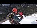 厳冬期の赤岳へ地蔵尾根から登る　mt. akadake of yatsugatake in january