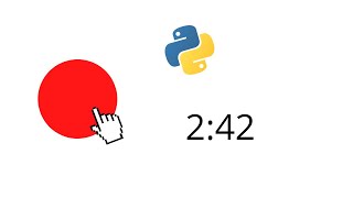 Clicker Game Speedrun in Python