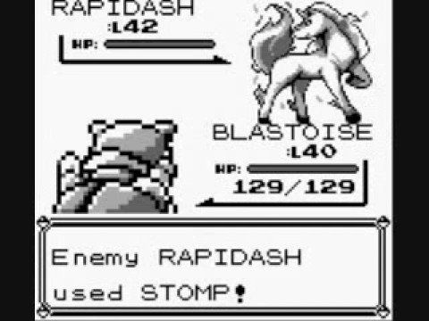 Pokemon Blue-Gym Leader Blaine Pokemon Blue-Gym Leader Blaine