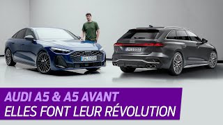 Nouvelle Audi A5 (2024). A la rencontre de la remplaçante de l'A4 en versions break et sedan