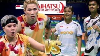 R16 : jafar hidayatullah/felisha [INA] VS chen/toh ee wei [MAL] | indonesia masters 2025