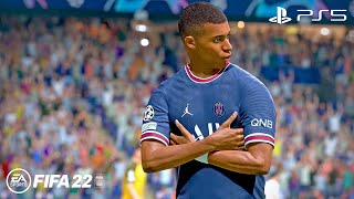 FIFA 22 - PSG vs. Juventus - UEFA Champions League 22/23 Group Stage Full Match PS5 Gameplay | 4K