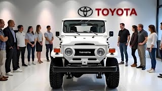 New 2025 Toyota Land Cruiser FJ40: The Iconic 4x4 SUV Makes a Comeback!