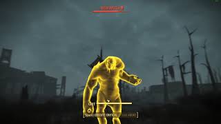 Fallout 4 Behemoth melee fight