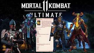 Mortal Kombat 11 - New Kombat Pack 3 LEAK! (11 DLC Characters)